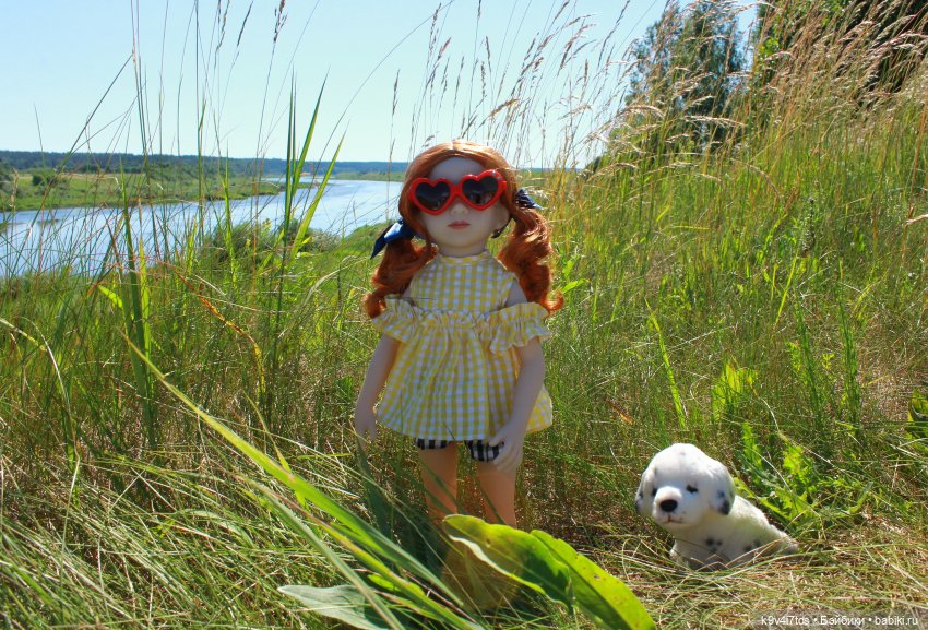 Летняя прогулка Джой. Джой mini pall от Maru and friends