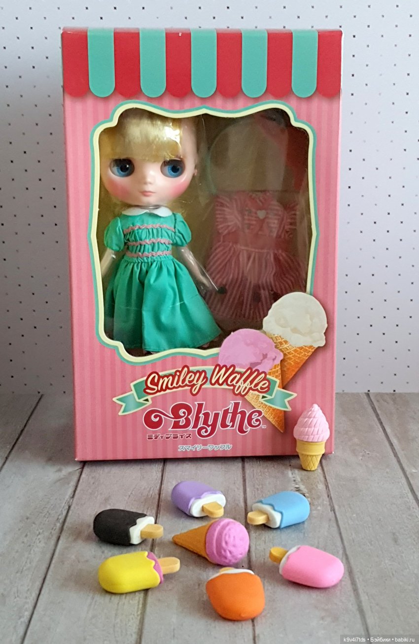 А какое мороженое любите Вы? Middie Blythe Smiley Waffle