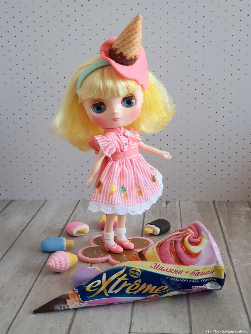А какое мороженое любите Вы? Middie Blythe Smiley Waffle