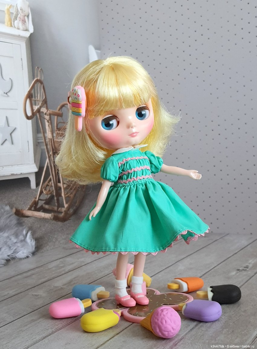 А какое мороженое любите Вы? Middie Blythe Smiley Waffle