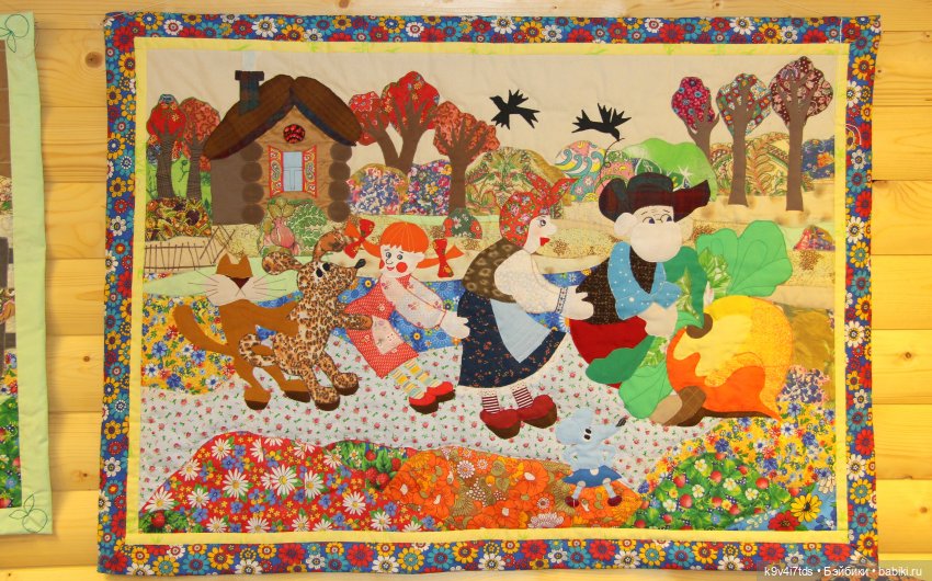 Платье красно, за реку видно