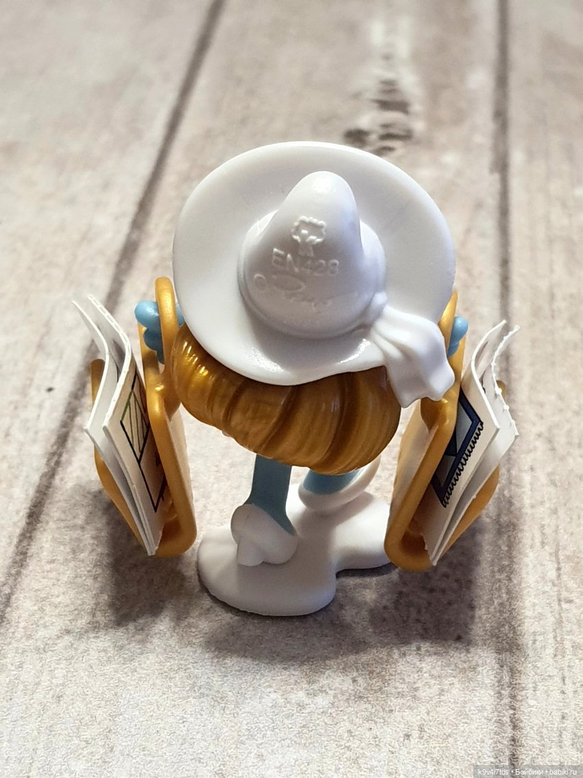 Золотые Смурфики. THE GOLDEN SMURFS Kinder Surprise 2022 (фото 8)