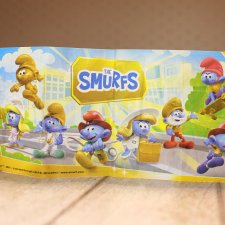 Золотые Смурфики. THE GOLDEN SMURFS Kinder Surprise 2022
