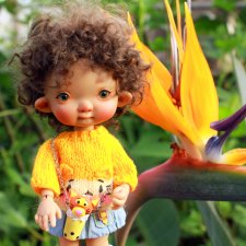 Ириска встречает Весну. Nia © [Toffee]