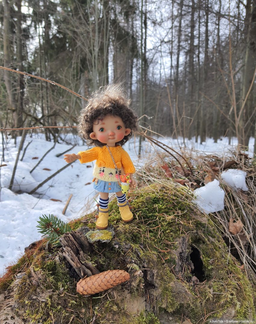 Ириска встречает Весну. Nia © [Toffee]