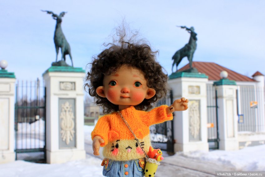 Ириска встречает Весну. Nia © [Toffee]