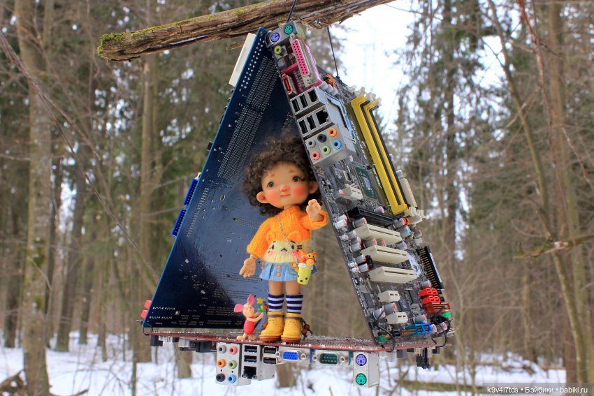 Ириска встречает Весну. Nia © [Toffee]