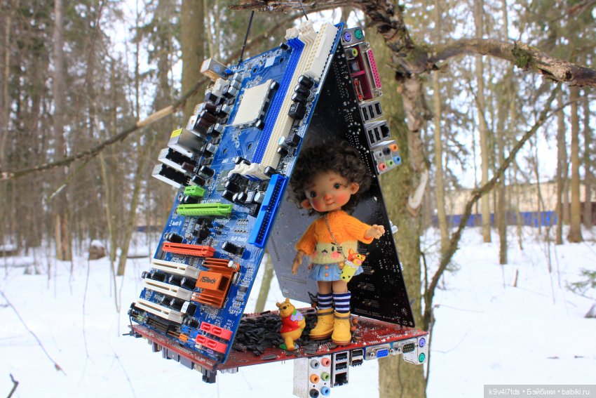 Ириска встречает Весну. Nia © [Toffee]