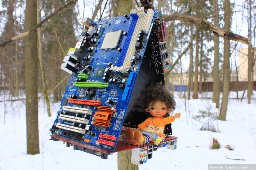 Ириска встречает Весну. Nia © [Toffee]