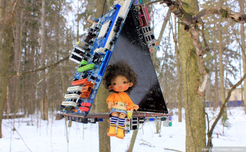 Ириска встречает Весну. Nia © [Toffee]