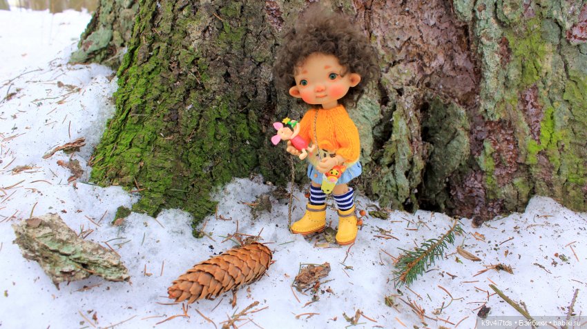 Ириска встречает Весну. Nia © [Toffee]