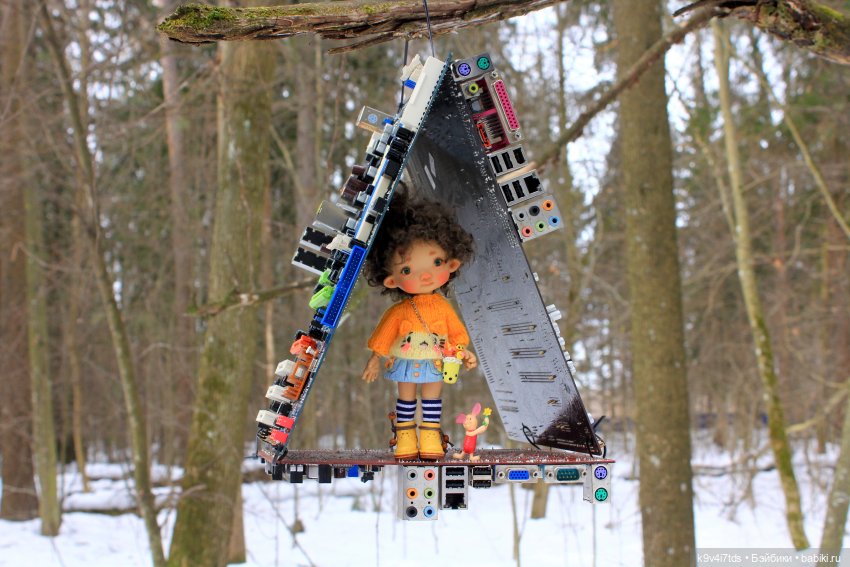 Ириска встречает Весну. Nia © [Toffee]