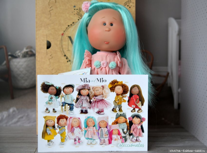 Мальвина — Куклы Nines d'Onil (Нинес): Миа (Mia) (фото 6)