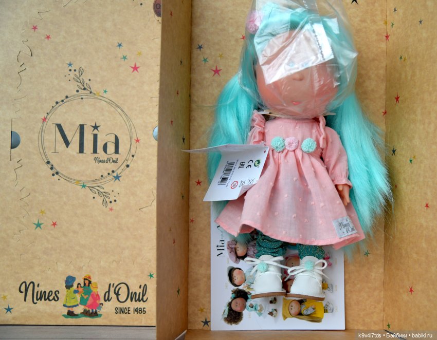 Мальвина — Куклы Nines d'Onil (Нинес): Миа (Mia) (фото 4)