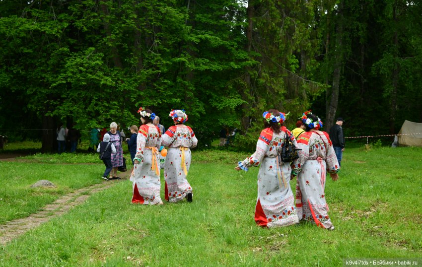 "Троицкие гуляния" в Василёво 2022 год, "В Троицкий венок всяк вплетай свой цветок", продолжение