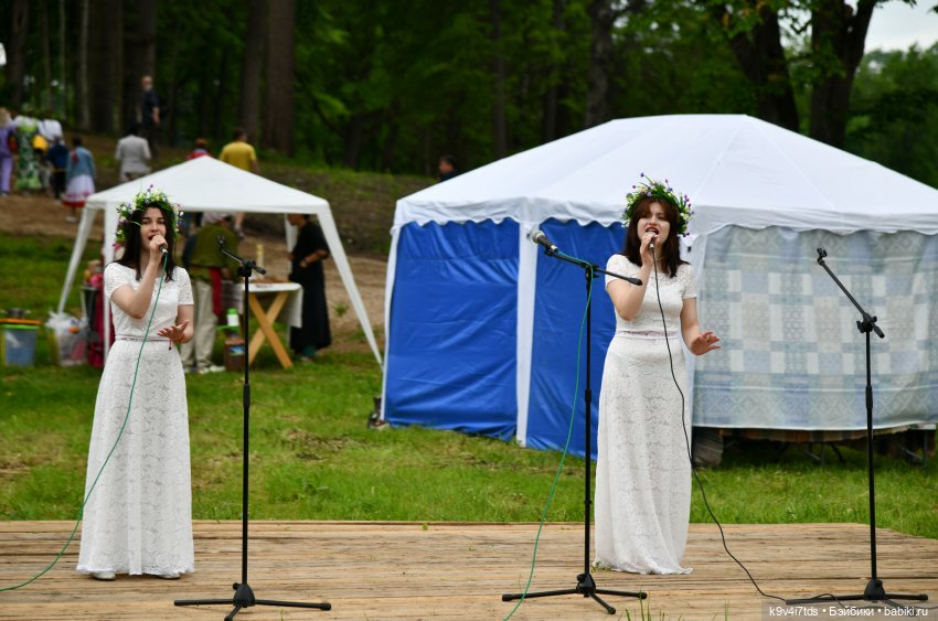 "Троицкие гуляния" в Василёво 2022 год, "В Троицкий венок всяк вплетай свой цветок", продолжение