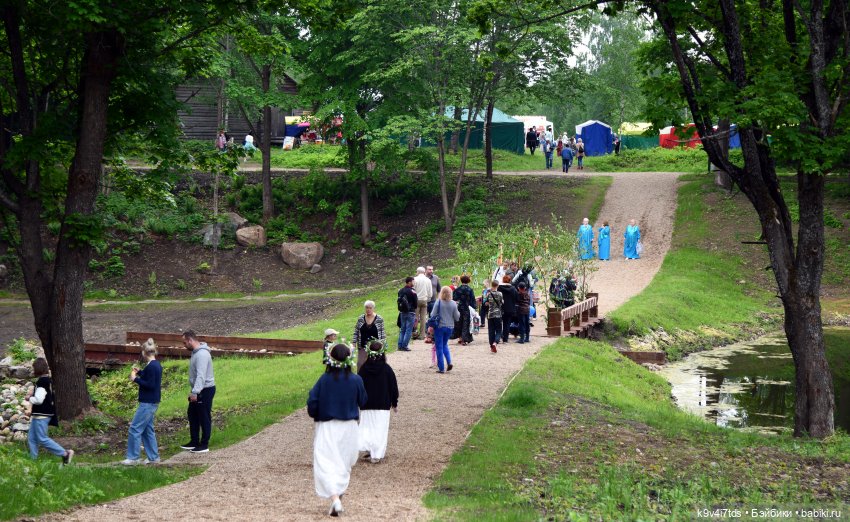 "Троицкие гуляния" в Василёво 2022 год, "В Троицкий венок всяк вплетай свой цветок", продолжение