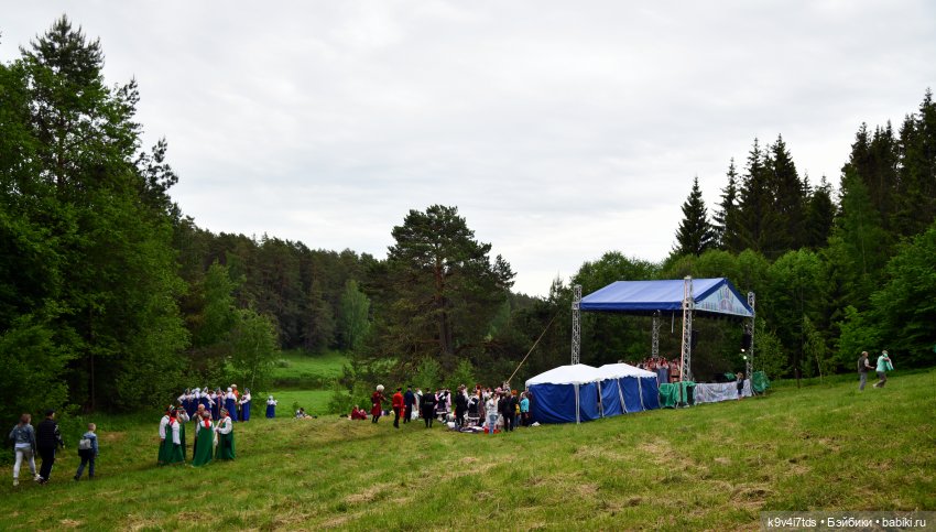 "Троицкие гуляния" в Василёво 2022 год, "В Троицкий венок всяк вплетай свой цветок", продолжение