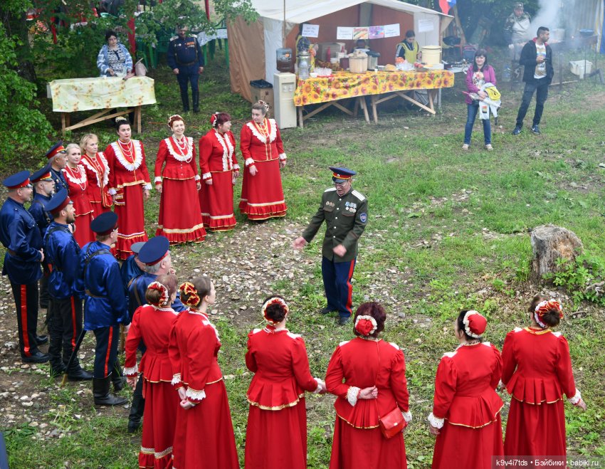 "Троицкие гуляния" в Василёво 2022 год, "В Троицкий венок всяк вплетай свой цветок", продолжение
