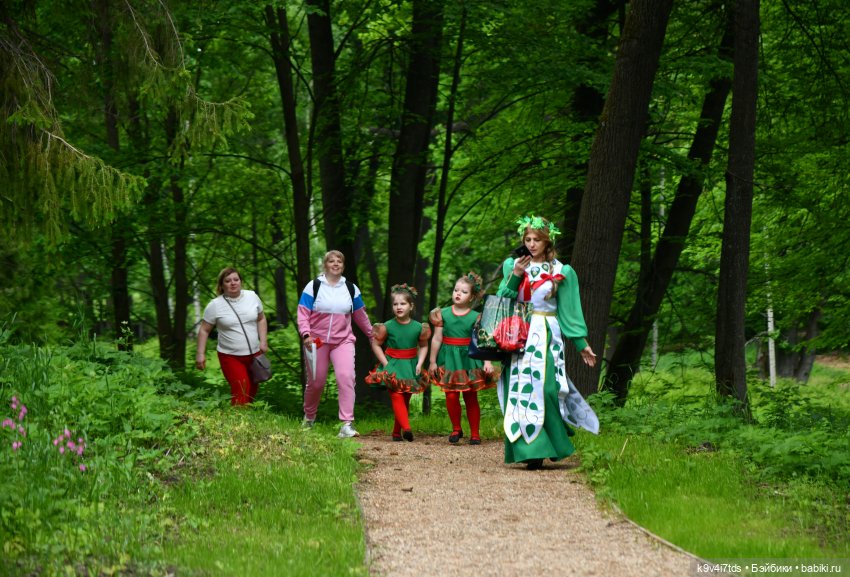 "Троицкие гуляния" в Василёво 2022 год, "В Троицкий венок всяк вплетай свой цветок", продолжение