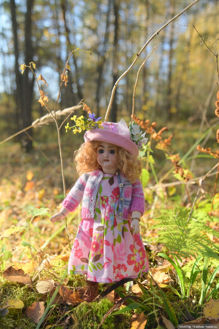 Симона и мишка Альфонсо — Антикварные куклы Simon & Halbig (S&H): Симон Хальбиг