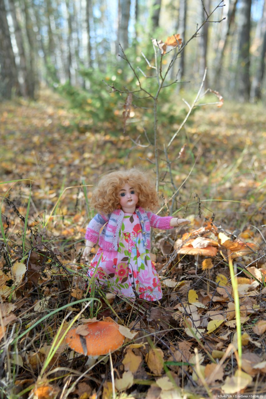 Симона и мишка Альфонсо — Антикварные куклы Simon & Halbig (S&H): Симон Хальбиг