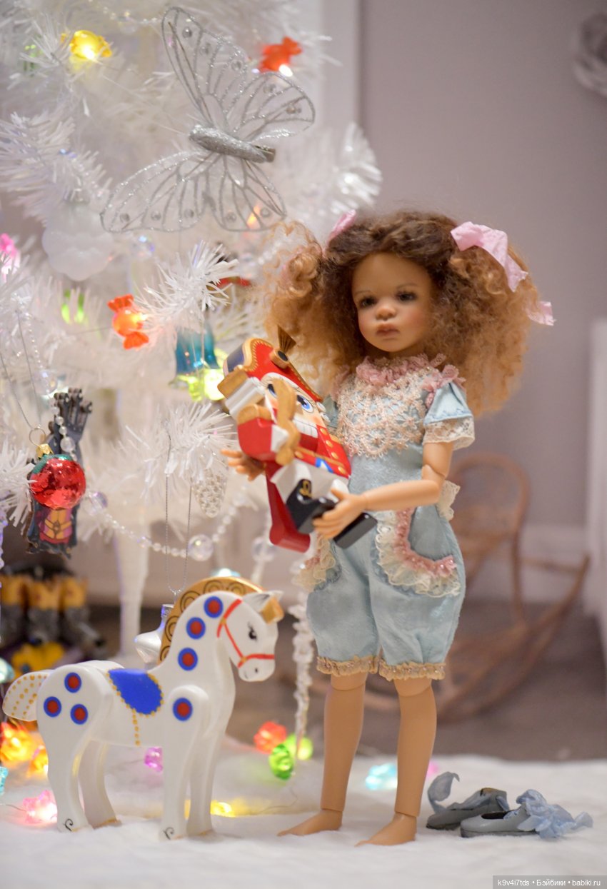 Имани и Щелкунчик — Куклы Kaye Wiggs (Кайе Виггс): авторские BJD (БЖД) (фото 4)