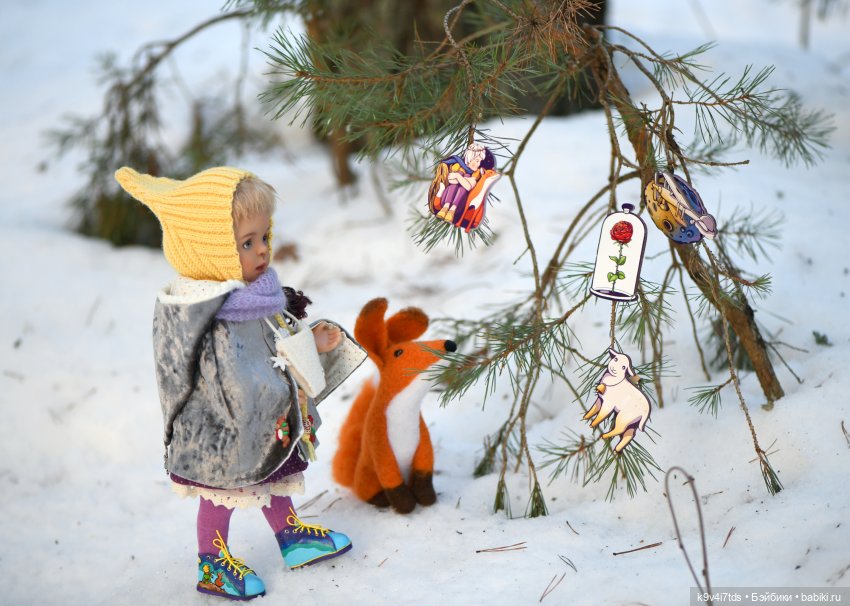 Алеся и Зимний Лес — Куклы Sylvia Natterer (Сильвия Наттерер): Gotz (фото 2)