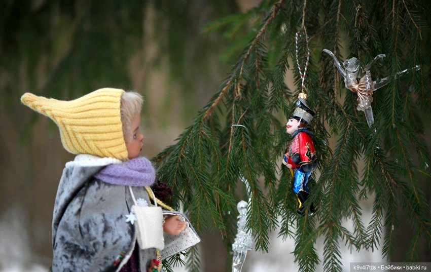 Алеся и Зимний Лес — Куклы Sylvia Natterer (Сильвия Наттерер): Gotz