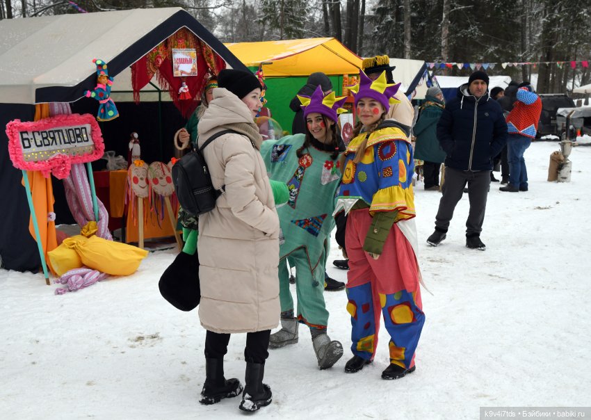 Праздник Масленицы в Усадьбе "Василёво", часть первая