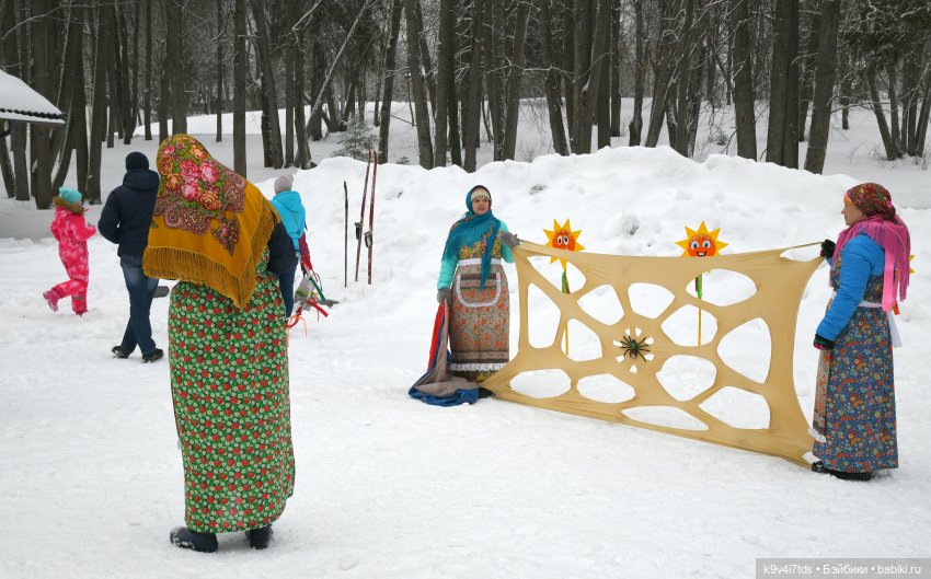 Праздник Масленицы в Усадьбе "Василёво", часть первая