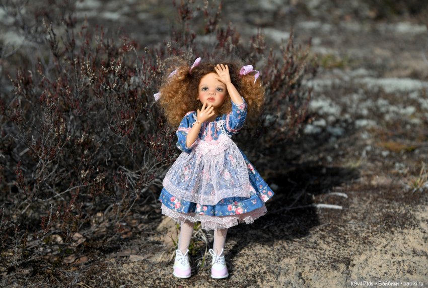 Пасхальная прогулка Имани. Mini Imani, автор Kaye Wiggs (фото 10)