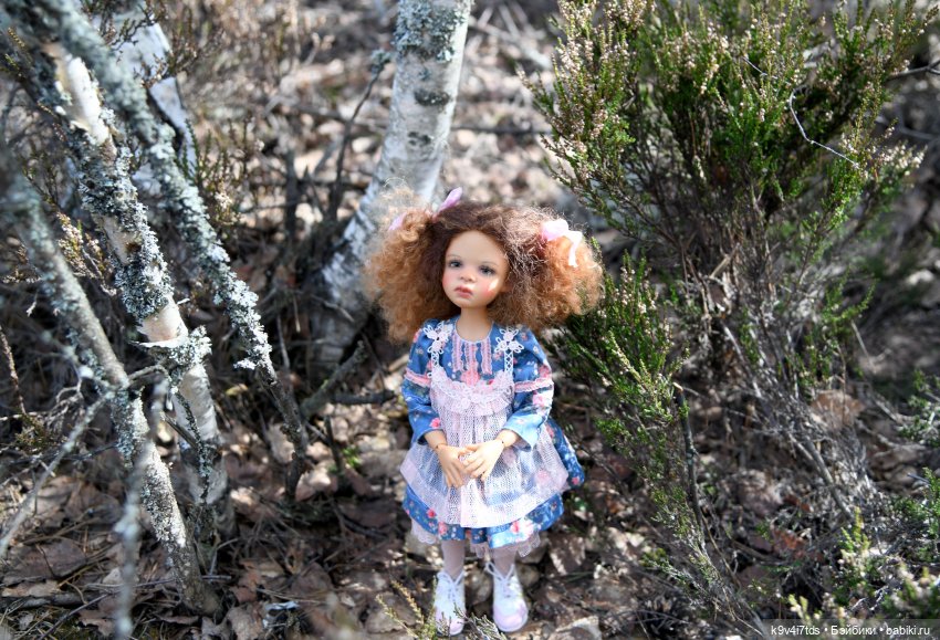 Пасхальная прогулка Имани. Mini Imani, автор Kaye Wiggs