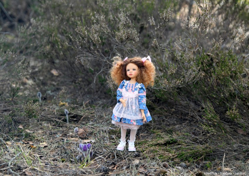 Пасхальная прогулка Имани. Mini Imani, автор Kaye Wiggs