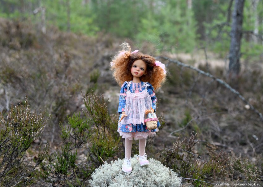 Пасхальная прогулка Имани. Mini Imani, автор Kaye Wiggs