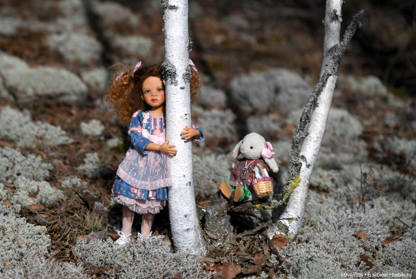 Пасхальная прогулка Имани. Mini Imani, автор Kaye Wiggs