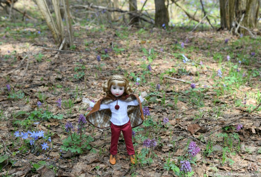 Амели и весенний лес. Фанатское издание 2023 г. Художница Amelie (Амели) от Ruby Red (фото 7)