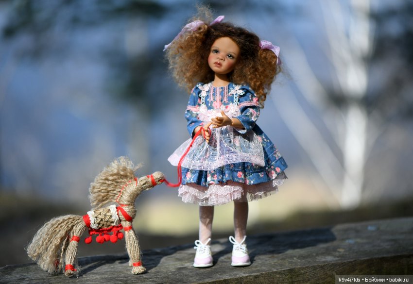 Имани и Солнечный конь. Mini Imani, автор Kaye Wiggs