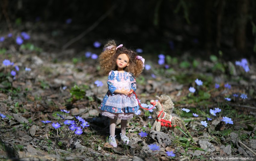 Имани и Солнечный конь. Mini Imani, автор Kaye Wiggs