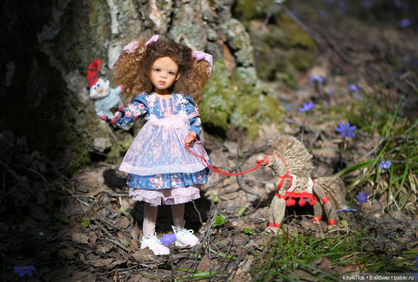 Имани и Солнечный конь. Mini Imani, автор Kaye Wiggs (фото 10)