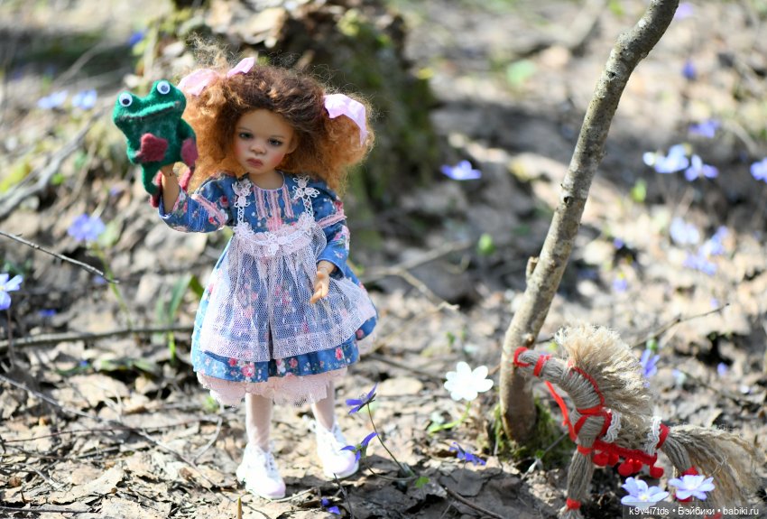 Имани и Солнечный конь. Mini Imani, автор Kaye Wiggs