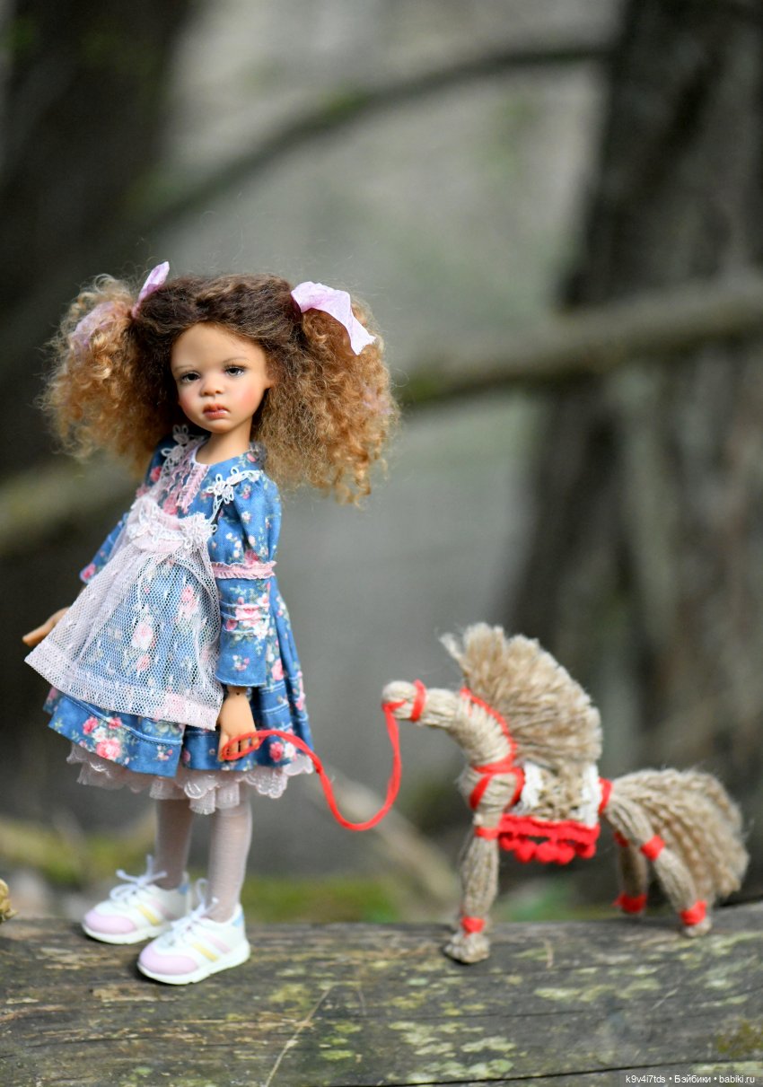 Имани и Солнечный конь. Mini Imani, автор Kaye Wiggs