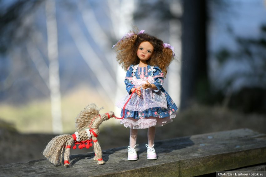 Имани и Солнечный конь. Mini Imani, автор Kaye Wiggs