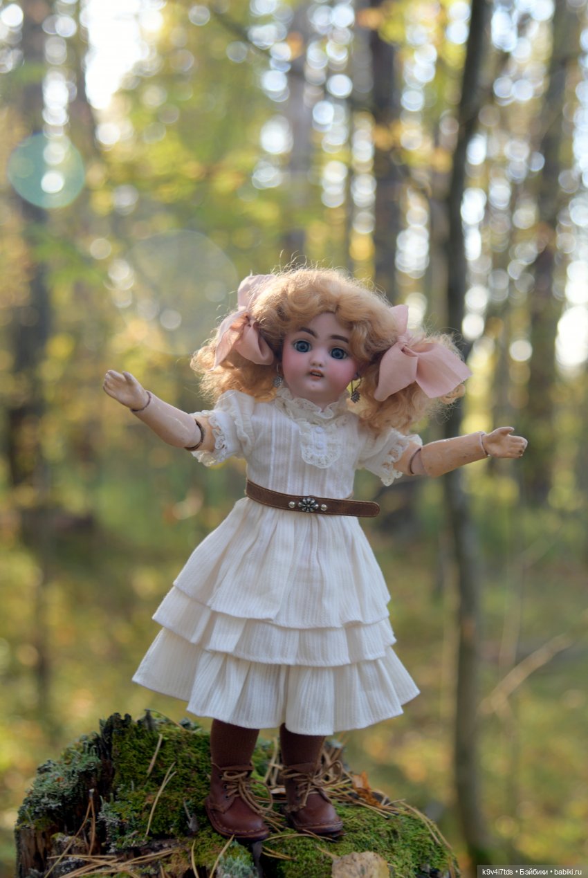 Симона и Золотая Осень — Антикварные куклы Simon & Halbig (S&H): Симон Хальбиг