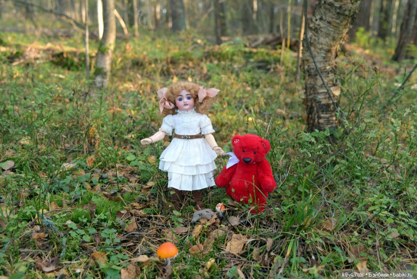 Симона и Золотая Осень — Антикварные куклы Simon & Halbig (S&H): Симон Хальбиг