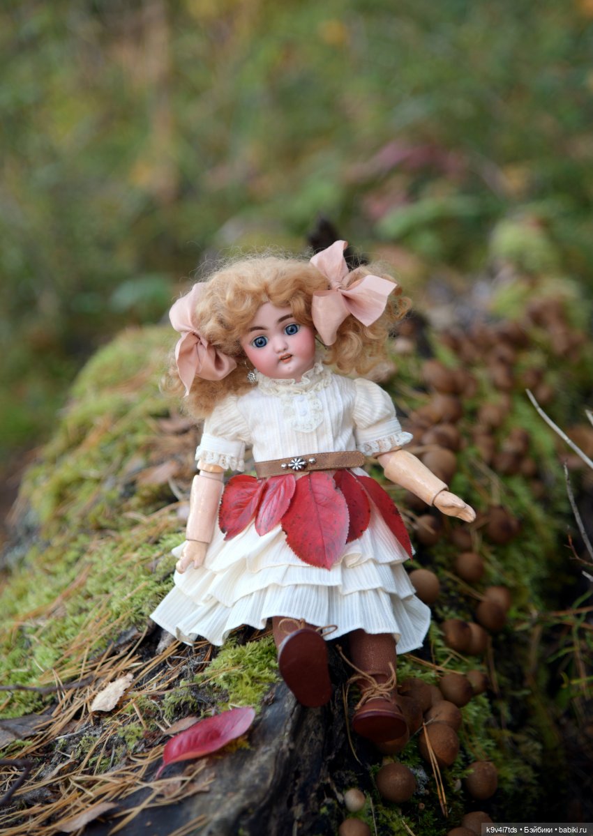 Симона и Золотая Осень — Антикварные куклы Simon & Halbig (S&H): Симон Хальбиг