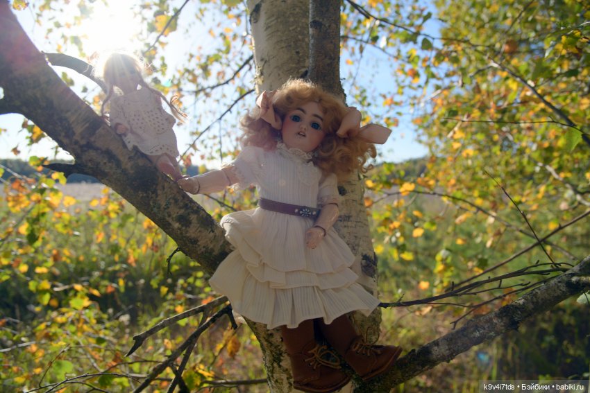 Симона и Золотая Осень — Антикварные куклы Simon & Halbig (S&H): Симон Хальбиг