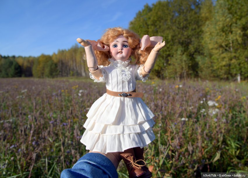 Симона и Золотая Осень — Антикварные куклы Simon & Halbig (S&H): Симон Хальбиг