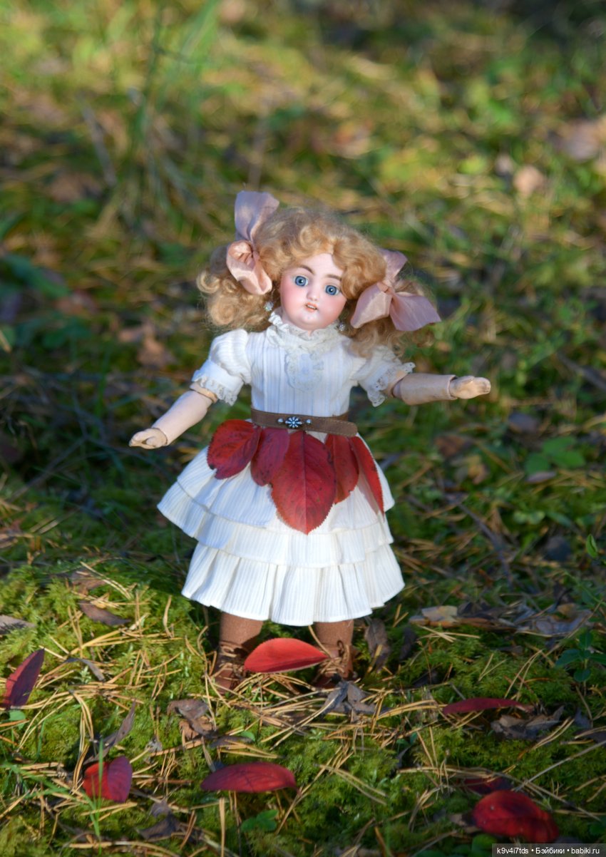 Симона и Золотая Осень — Антикварные куклы Simon & Halbig (S&H): Симон Хальбиг