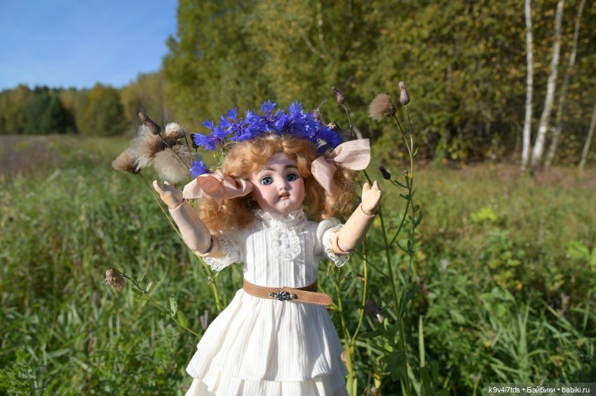 Симона и Золотая Осень — Антикварные куклы Simon & Halbig (S&H): Симон Хальбиг (фото 9)